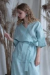 Кимоно с широкими рукавами Silence 003 Aqua 48(XL) Голубой - изображение 1