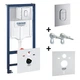 Инсталляция Grohe Rapid SL (4-в-1) комплект 38929000 (клавиша хром) - изображение 3