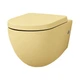 Унітаз підвісний Goclean® (безободковый) ArtCeram File 2.0 з сидінням Soft Close yellow (FLV004 12; 00 + FLA002 12) - зображення 1