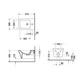 Биде подвесное Duravit P3 Comforts 57х38 см (2268150000) - изображение 4