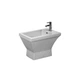 Биде напольное Duravit 2nd floor 66,5х35 см с 3 отверстиями для смесителя (0137100030) - изображение 2