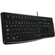 Клавиатура Logitech K120, UA, USB, OEM, черная - изображение 2