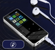MP3 плеер Rijaho S08 Bluetooth Hi-Fi 8Gb с внешним динамиком серебристый - изображение 2
