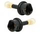Переходник волоконно-оптический 3.5mm->оптика TOSLINK мини mini (544084354) Черный - изображение 1