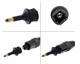 Переходник волоконно-оптический 3.5mm->оптика TOSLINK мини mini (544084354) Черный - изображение 3