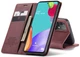 Чехол книжка с магнитом CaseMe на Samsung Galaxy A52 A525 Wine (20830-42) - изображение 3