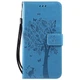 Чехол для Xiaomi Redmi Note 7 (рисунок кот и дерево) Light Blue (09345-0B) - изображение 1