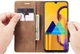 Чехол книжка с магнитом CaseMe на Samsung Galaxy M30s M307 Brown (14075-30) - изображение 2