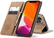 Чохол книжка з магнітом CaseMe на iPhone 12 Pro Brown (20827-30) - зображення 3