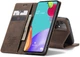 Чехол книжка с магнитом CaseMe на Samsung Galaxy A52 A525 Dark Brown (20830-05) - изображение 3