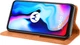 Чехол книжка на Motorola Moto E7 Plus (карманы для карт) Brown (20166-30) - изображение 3