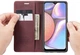 Чехол книжка с магнитом CaseMe на Samsung Galaxy A10s A107 Wine (14070-42) - изображение 2