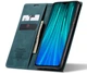 Чехол книжка с магнитом CaseMe на Xiaomi Redmi Note 8 Pro Sea Green (15548-56) - изображение 2