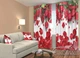 3D - Фото Штори і тюль PHOTODECOR "Червоні троянди" - зображення 3