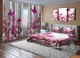 Фото Штори PHOTODECOR "Білі тюльпани з трояндами і метеликами" - зображення 12