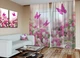 Фото Штори PHOTODECOR "Білі тюльпани з трояндами і метеликами" - зображення 4
