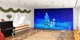 Новогодние Фото Шторы в детский сад PHOTODECOR "Снеговик и елка" - изображение 1