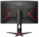 Монитор AOC 23.6" C24G2U/BK VA Black/Red Curved - изображение 2