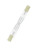 Лампа галогенная Osram 74.90мм/80w/230v/R7s/2900К/Ø12мм/1400Лм (4008321928078) 64690 eco haloline осрам - изображение 1