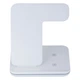Беспроводная док-станция Wireless Charger Z5 3А 3-в-1 (15W Fast) для смартфона / Apple Watch / AirPods White - изображение 4