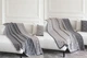 Плед La Modno Monogram Anthracite-Beige 150x200 (200185) - зображення 3