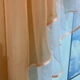 Ламбрекен TG Home с тюлем и декором Амалия персиковый - изображение 4