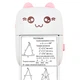 Детский термопринтер A-Toys Printer Kity-01 Bluetooth с термопечатью фотографий, текста со смартфона Бело-розовый - изображение 7