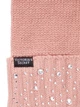 Женские перчатки Victorias Secret тёплые вязаные, розовый, 411926, размер M - изображение 4