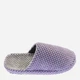 Женские домашние тапочки утепленные меховые с закрытым носком FX shoes с анатомической подошвой 7002 41 26 см Лиловые (2820000016553) - изображение 5