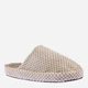Женские домашние тапочки утепленные меховые с закрытым носком FX shoes с анатомической подошвой 7003 41 26 см Бежевые (2820000016614) - изображение 4