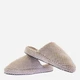 Женские домашние тапочки утепленные меховые с закрытым носком FX shoes с анатомической подошвой 7003 41 26 см Бежевые (2820000016614) - изображение 2