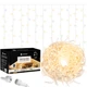 Гірлянда бахрома вулична (зовнішня) Springos 20 м 500 LED + Flash CL0517 Warm White - зображення 1