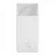 Повербанк портативное зарядное устройство Power Bank Baseus 30000 mAh premium 20W 3A c Led дисплеем Bipow Digital Display White - изображение 2
