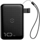 Додаткова батарея Baseus Mini S (Wireless Charger) (10000mAh) Black (PPXFF10W-01) - зображення 1