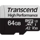 Карта памяти Transcend 64GB microSDXC class 10 UHS-I U1 High Endurance (TS64GUSD350V) - изображение 2
