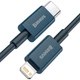 Кабель зарядки Baseus CATLYS-A03 (20W) (1M) для пристроїв Apple Type-C (USB-C) to Lightning для iOS пристроїв iPhone Синій - изображение 1