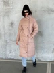 Пуховик зимний длинный женский LiLove 067-6 46-48 (L-XL) Бежевый (ROZ6400204709) - изображение 8