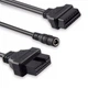 Переходник Autocom OBD2 Mitsubishi 12 pin для подключения диагностики к авто Mitsubishi (12pin - 16pin) - изображение 2