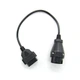 Переходник Autocom OBD2 Mercedes Benz 38 pin для подключения диагностики к авто MB (38pin - 16pin) - изображение 4