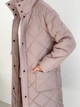 Пуховик зимний длинный женский LiLove 126-1 46-48 (L-XL) Бежевый (ROZ6400204733) - изображение 6