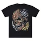 Футболка Rock Chang Skull With Dragon Tattoo (3D, светится в темноте) Черный (00000009268), Размер M - изображение 2