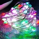 Гирлянда Smart RGB FG 723-1 Разноцветный c управлением через приложение телефона 10 метров/100 лампочек - изображение 2