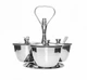 Сервировочная подставка на стол с ручкой 3 соусника One Chef NK-608081 - изображение 1