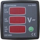 Вольтметр-частотомер DATAKOM DVF-0303, 3 фазы, 72x72mm, 3 дисплея - изображение 2