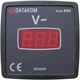 Вольтметр DATAKOM DV-0101, 1 фаза, 72x72mm - изображение 2