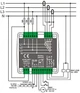 Анализатор DATAKOM DKM-409-S4, 96x96 мм, RS485 + 31 гармоника - изображение 4