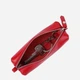 Женская ключница кожаная Grande Pelle leather-11530 Красная - изображение 6