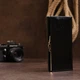 Женский кошелек кожаный ST Leather Accessories leather-18299 Черный - изображение 7