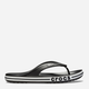 Чоловічі в'єтнамки для пляжу Crocs Jibbitz Bayaband Flip 205393-066 41-42 (M8/W10) 26 см Чорні (1914481898980) - зображення 1