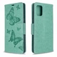 Чехол-книжка с рисунком UniCase Butterfly Pattern для Samsung Galaxy A71 (A715) - Green - изображение 4